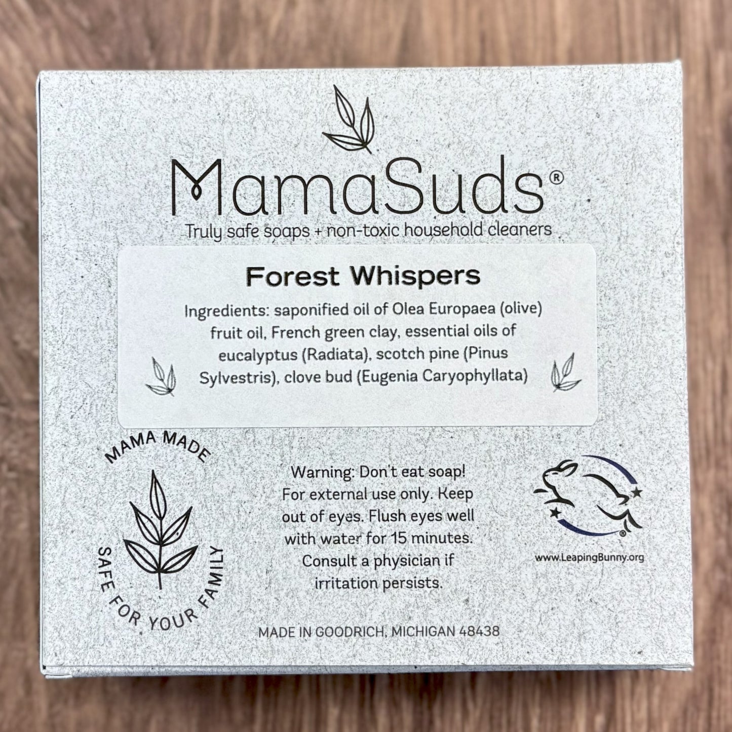 Forest Whispers Limited Edition Holiday Castile Bar Soap (4)