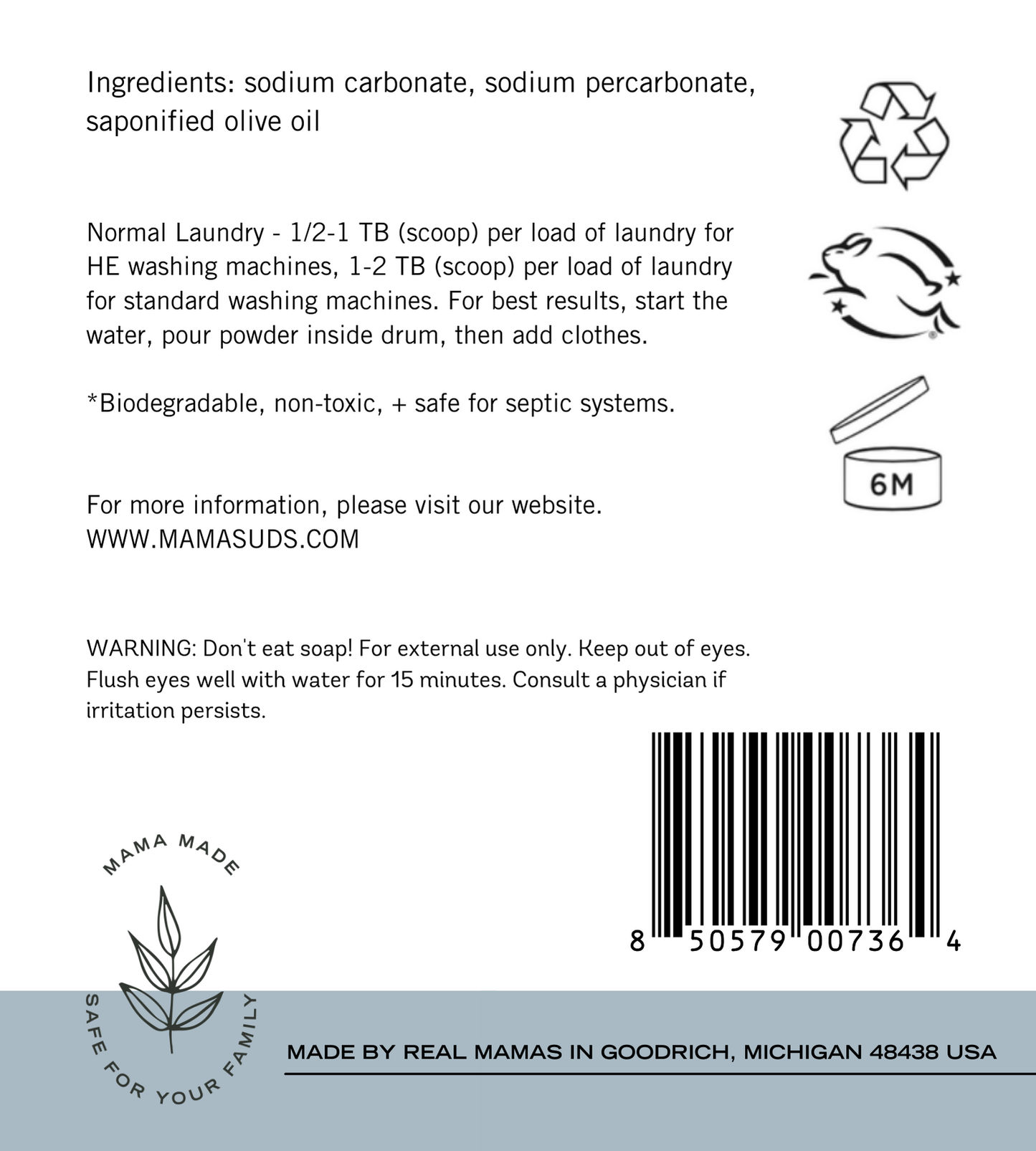 Laundry Soap Powder