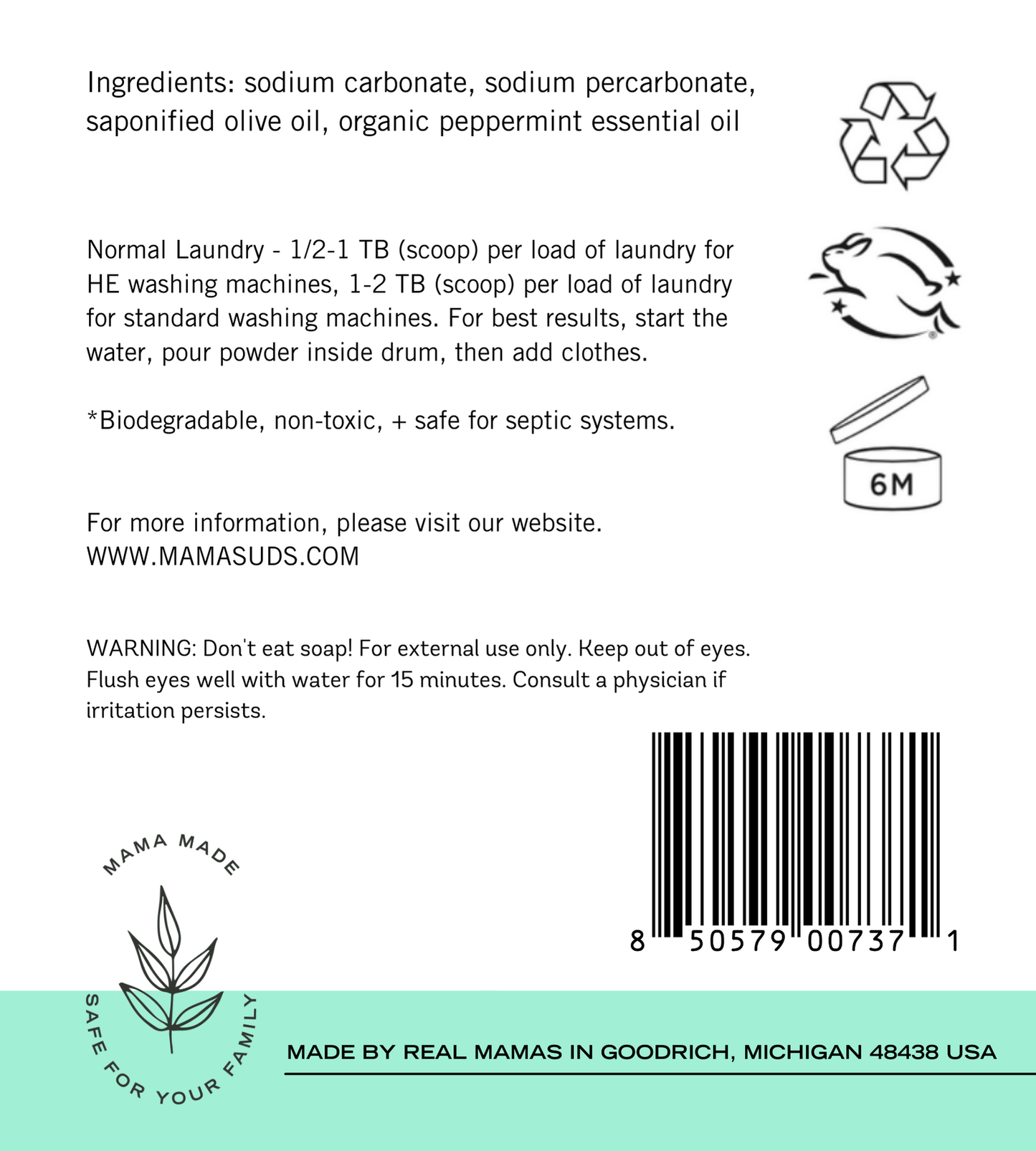 Laundry Soap Powder