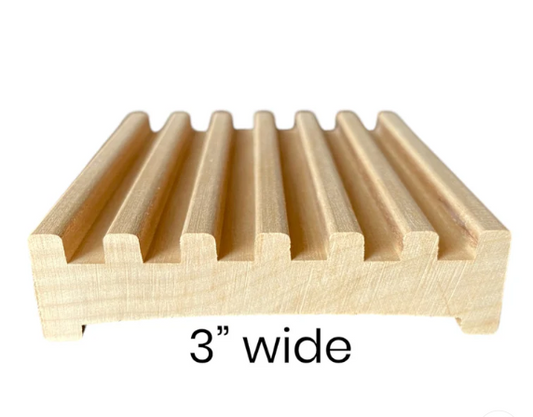 Alder Battlement Soap Dish 4" (4)