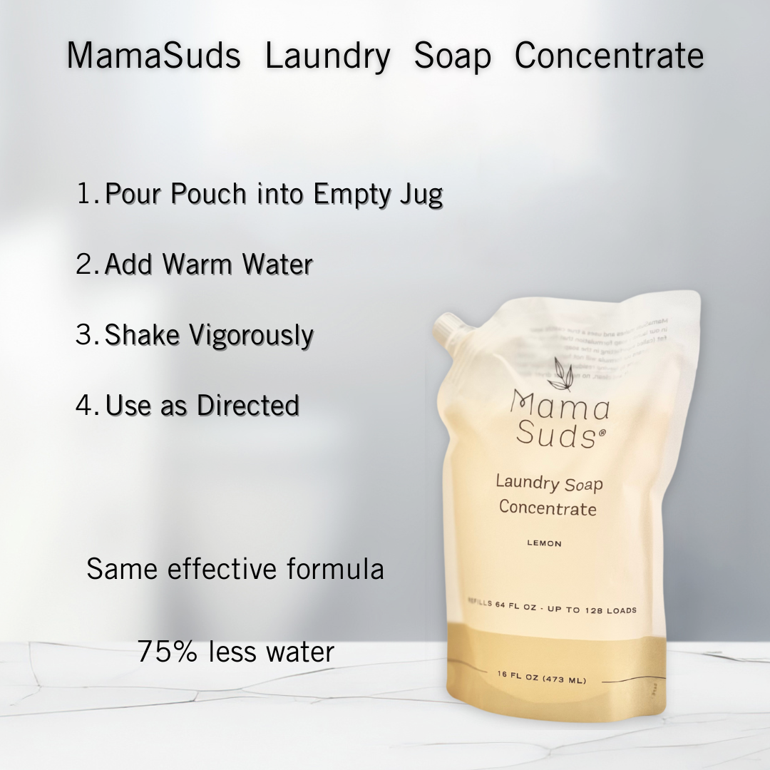 Laundry Soap Concentrate 16oz Pouch (4)